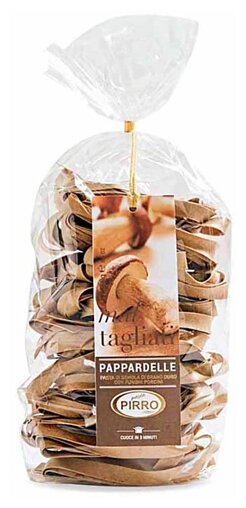 Pasta Pirro Макароны Pappardelle с белыми грибами, 500 г (фото modal 1)