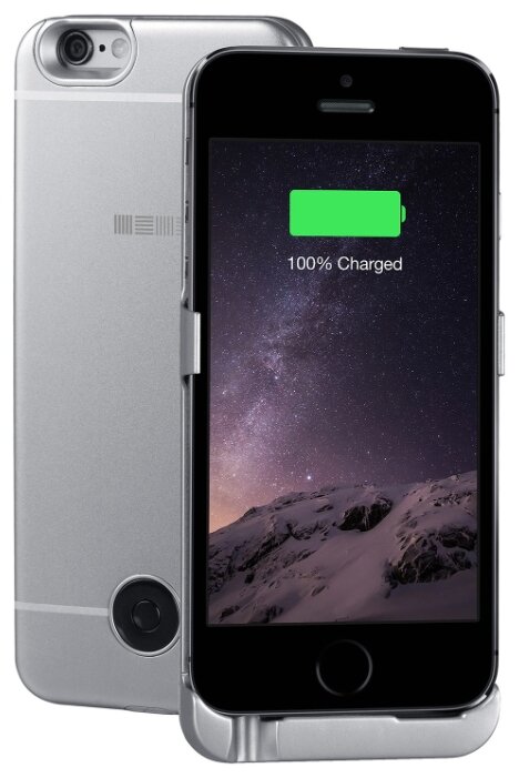 Чехол-аккумулятор INTERSTEP Metal battery case для iPhone 5/5S/SE (фото modal 4)