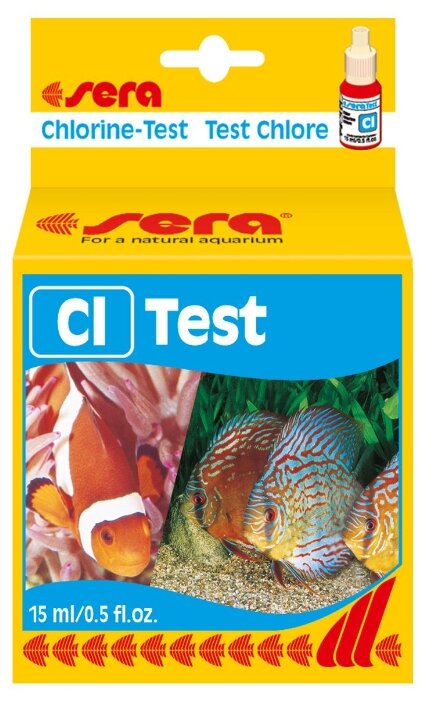 Sera Cl-Test тесты для аквариумной воды (фото modal 1)