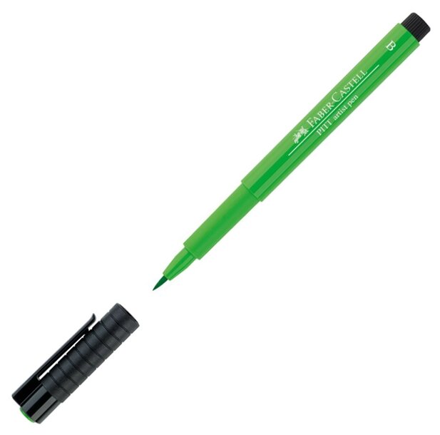 Faber-Castell ручка капиллярная Pitt Artist Pen Brush B (фото modal 7)