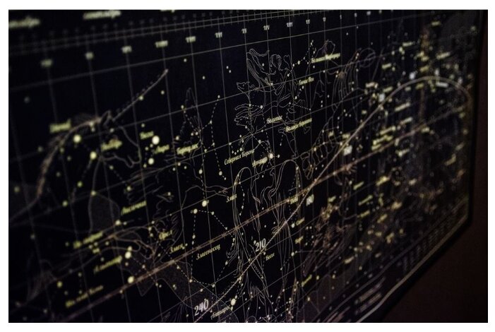 Gift Development Gagarin Map Светящаяся карта звездного неба (11020) (фото modal 5)