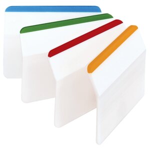 Post-it закладки усиленные пласт 50 мм, 4 цвета 6 шт. (686-F1-RU) (фото modal nav 2)