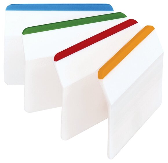 Post-it закладки усиленные пласт 50 мм, 4 цвета 6 шт. (686-F1-RU) (фото modal 2)
