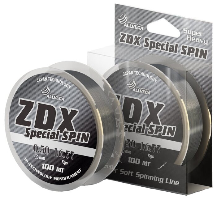 Монофильная леска ALLVEGA ZDX Special Spin (фото modal 4)