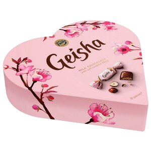 Набор конфет Fazer Geisha, молочный шоколад, 225г (фото modal nav 1)