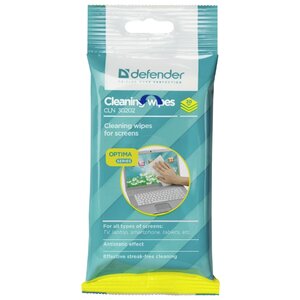 Defender Cleaning Wipes CLN 30202 Optima влажные салфетки 20 шт. для экрана (фото modal nav 1)
