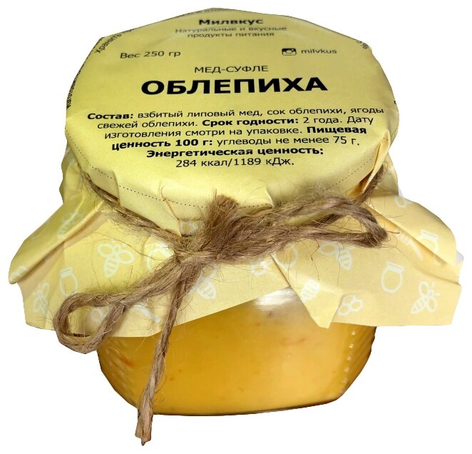 Крем-мед Милвкус Облепиха (фото modal 1)