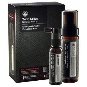 Набор Twin Lotus Natural herbs Shampoo and Tonic for active hair (фото modal nav 1)