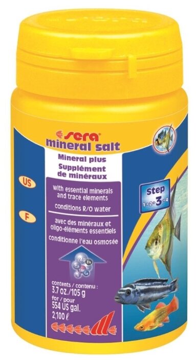 Sera Mineral Salt средство для подготовки водопроводной воды (фото modal 1)