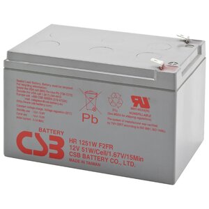 Аккумуляторная батарея CSB HR 1251W 13 А·ч (фото modal nav 1)