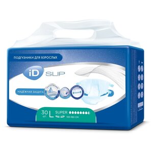 Подгузники для взрослых ID Slip (30 шт.) (фото modal nav 1)