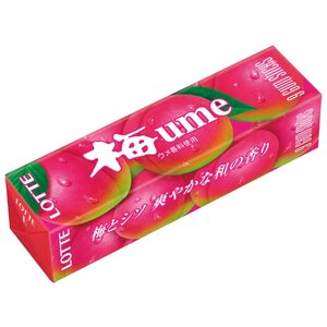 Жевательная резинка Lotte Confectionery Ume со вкусом японской сливы и крапивы , 26г (фото modal nav 1)