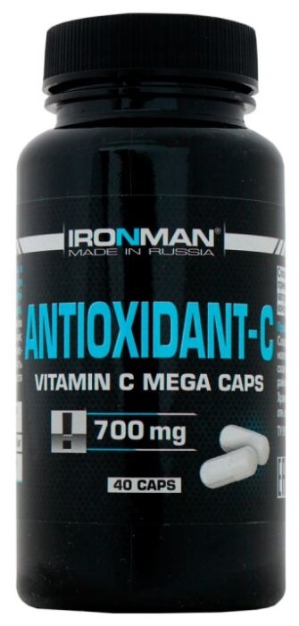 Антиоксидант IRONMAN Antioxidant-C (40 капсул) (фото modal 1)