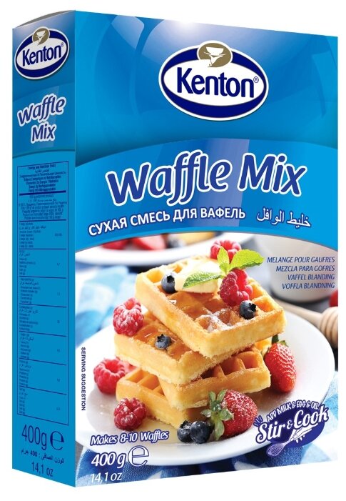 Kenton Смесь для вафель Waffle Mix Сухая, 0.4 кг (фото modal 1)