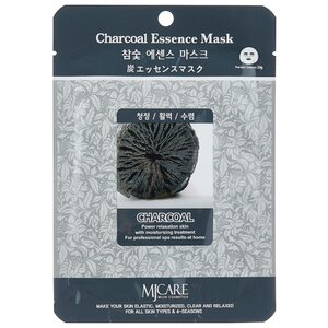 MIJIN Cosmetics тканевая маска Charcoal Essence с древесным углем (фото modal nav 1)