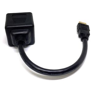 Разветвитель ESPADA HDMI - 2 x DVI-D (EHDMIM2xDVIF25) (фото modal nav 2)