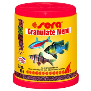 Сухой корм Sera Granulat Menu для рыб (фото modal nav 1)