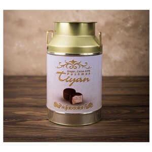 Набор конфет Hajabdollah Tiyan из пашмалы c имбирем в шоколадной глазури и со вкусом горького шоколада 300 г (фото modal nav 3)