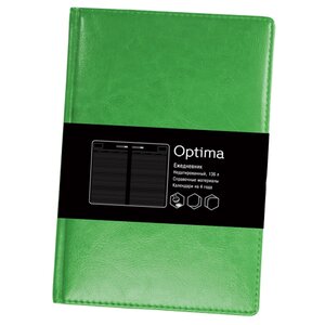Ежедневник Listoff Optima недатированный, искусственная кожа, А5, 136 листов (фото modal nav 2)
