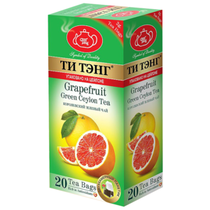 Чай зеленый Ти Тэнг Grapefruit в пакетиках (фото modal nav 1)