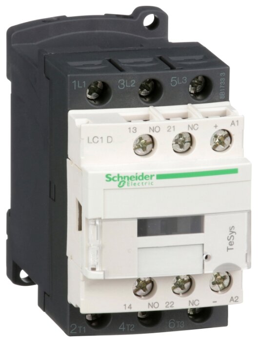 Магнитный пускатель/контактор перемен. тока (ac) Schneider Electric LC1D09BD (фото modal 1)