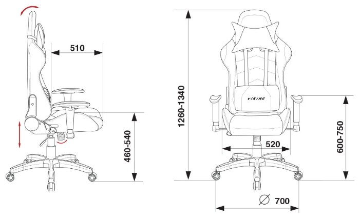 Компьютерное кресло Бюрократ CH-778 игровое (фото modal 13)