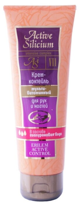 Крем-коктейль для рук и ногтей мультивитаминный Венец Сибири Активный кремний (фото modal 1)