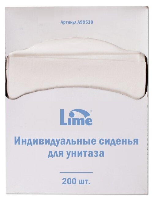 Покрытия на унитаз Lime 1/4 сложения 99530 (фото modal 1)
