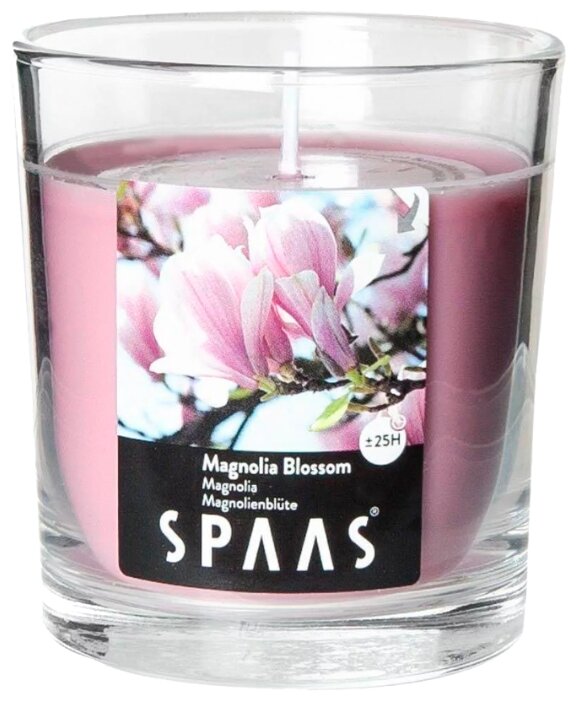 Свеча Spaas Magnolia Blossom в стакане (фото modal 1)