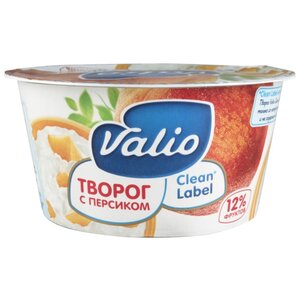 Valio Творог с персиком 3.5%, 140 г (фото modal nav 1)