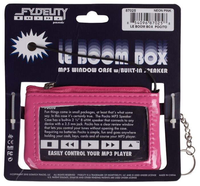Клатч унисекс Fydelity Le Boom Box, искусственная кожа (фото modal 2)