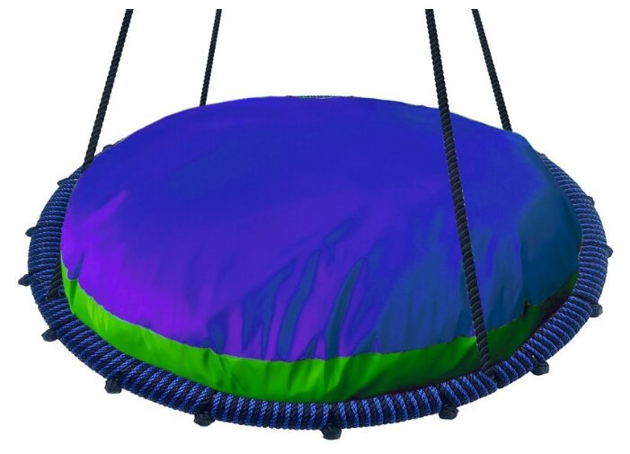Подушка ЮнитВарм круглая для качелей-гнездо 80 см (фото modal 1)