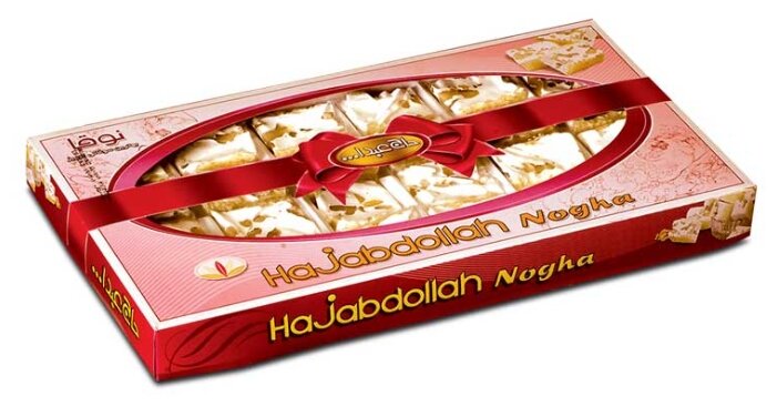Нуга Hajabdollah с грецким орехом в подарочной упаковке 360 г (фото modal 1)