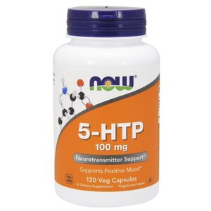 Аминокислота NOW 5-HTP 100 mg (120 капсул) (фото modal nav 1)