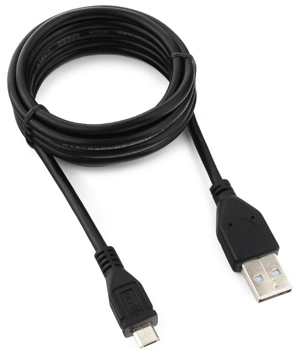 Кабель Cablexpert USB - microUSB (CCP-mUSB2-AMBM-6) 1.8 м (фото modal 1)