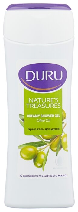 Крем-гель для душа Duru Nature's treasures С оливковым маслом (фото modal 1)