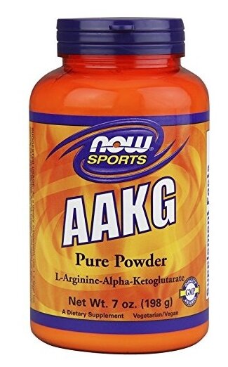 Аминокислотный комплекс NOW AAKG Pure Powder (198 гр) (фото modal 1)
