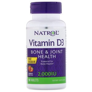 Витамин Natrol D3 2000 ME (90 таблеток) (фото modal nav 1)