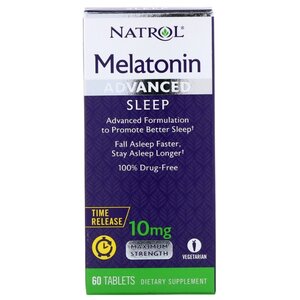 Мелатонин Natrol Melatonin Advanced Sleep 10 mg Time Release (60 капсул) (фото modal nav 2)