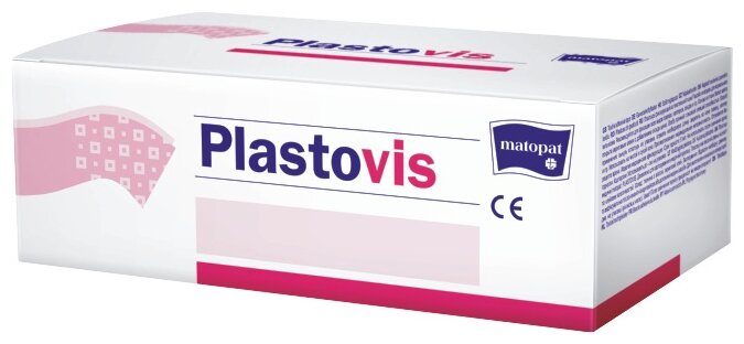 Matopat Plastovis пластырь фиксирующий из ткани 2.5х500 см, 12 шт. (фото modal 1)