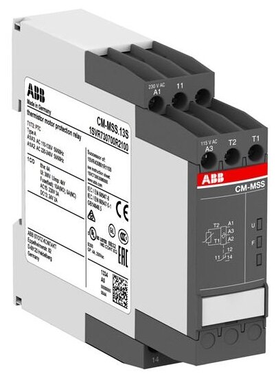 Устройство контроля температуры (защита двигателя) ABB 1SVR730700R2100 (фото modal 1)
