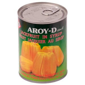 Консервированный джекфрут AROY-D половинки в сиропе, жестяная банка 565 г (фото modal nav 1)