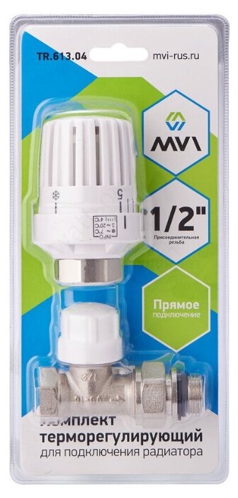 Термоголовка, термостатический клапан для радиатора MVI TR.613.04 (фото modal 1)