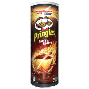 Чипсы Pringles картофельные Hot & Spicy (фото modal nav 1)