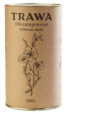 Семена льна Trawa обезжиренные 500 г (фото modal 1)