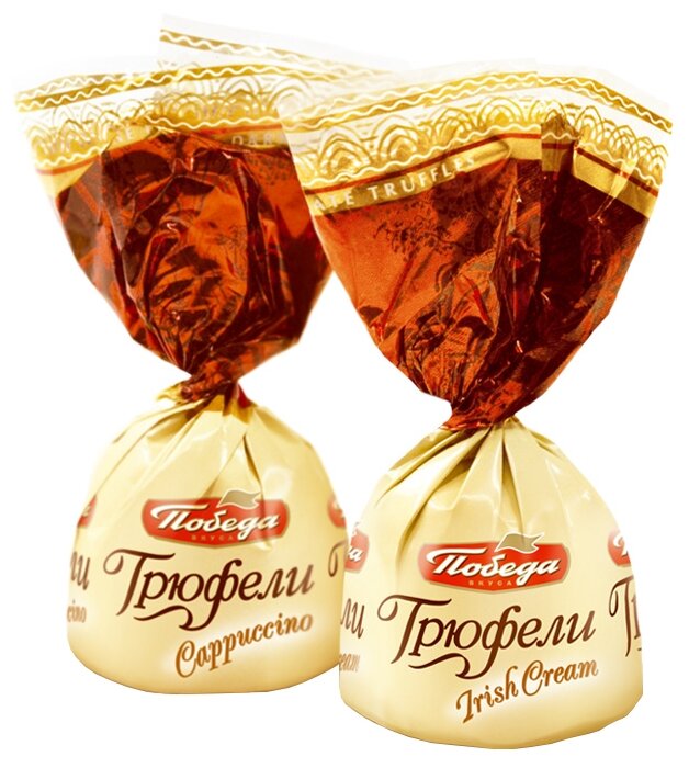 Конфеты Победа вкуса Трюфели ассорти Irish Cream и Cappuccino (фото modal 2)