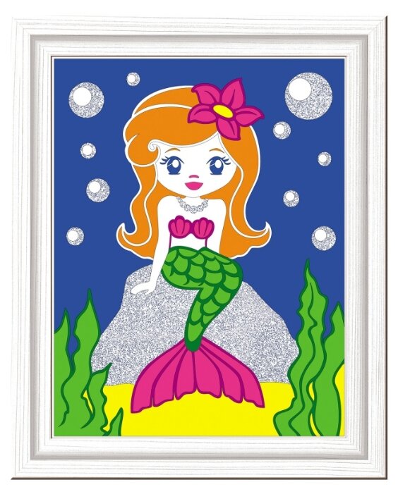 Фантазёр Фреска с блестками Морская принцесса (407081) (фото modal 2)