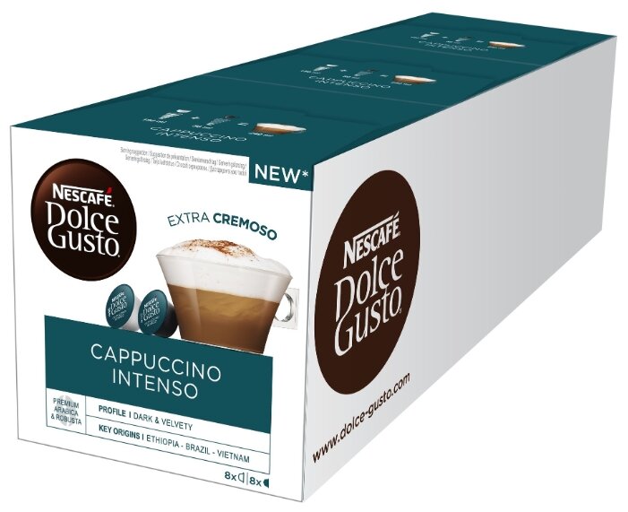 Кофе в капсулах Nescafe Dolce Gusto Cappucchino Intenso (48 капс.) (фото modal 1)
