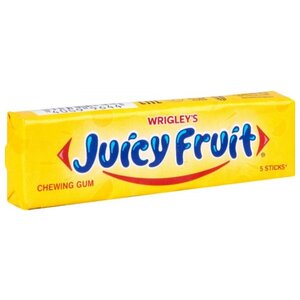 Жевательная резинка Juicy Fruit 5 sticks, 13 г (фото modal nav 1)
