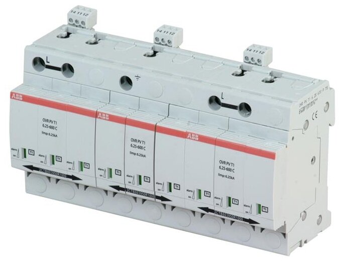 Разрядник для молниезащиты систем энергоснабжения ABB 2CTB803953R5700 (фото modal 1)